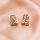 Pearl Bow Elegance Earrings