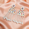 Rainbow Beach Drops Earrings