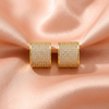 Gold AD Ear Cuff Earrings