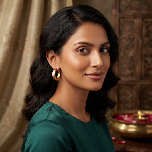 Golden Butterfly & Pearl 6-Pair Earring Combo