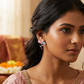 Multicolor Floral Drop Earrings