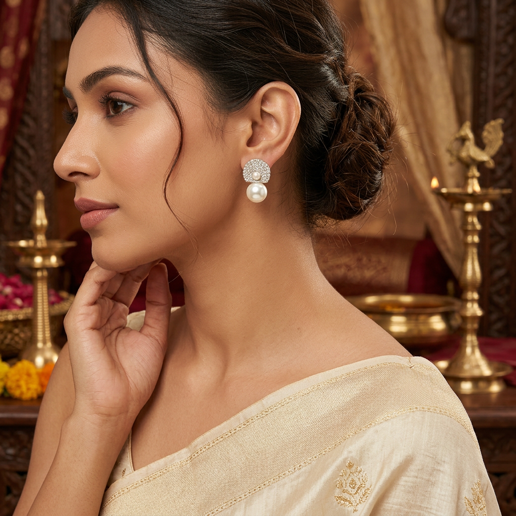Silver and Golden Pearl