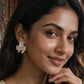 Crystal Bow Statement Earrings